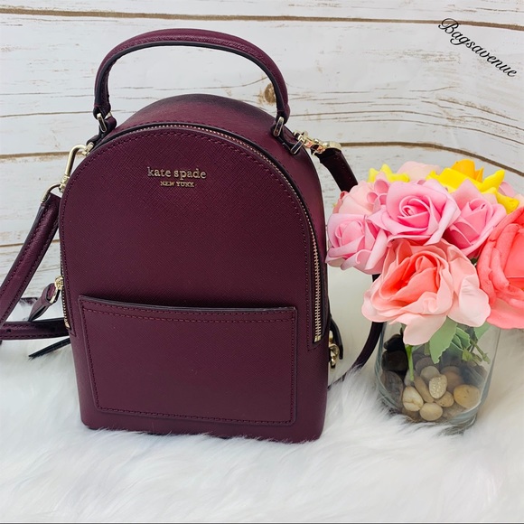 NWT Kate Spade Mini Convertible Backpack crossbody - Picture 2 of 8